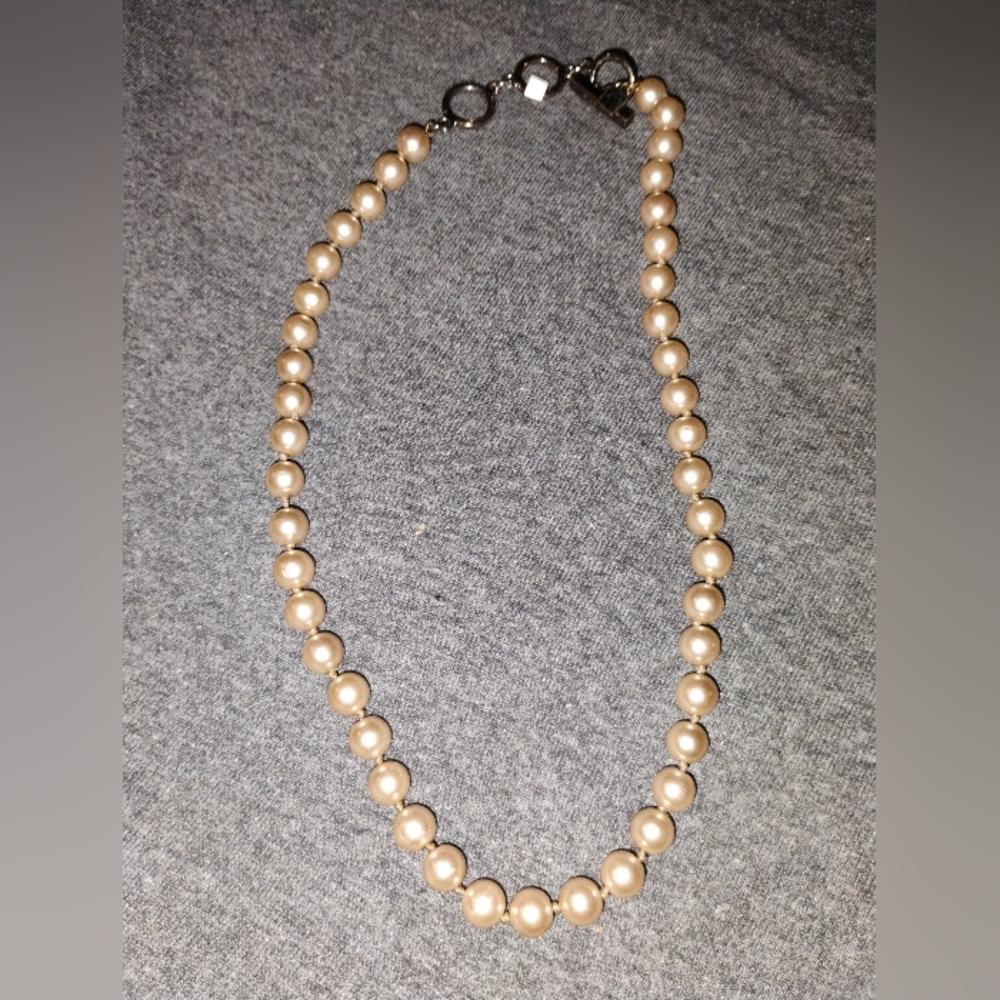 Givinchy Cream Pearl Necklace